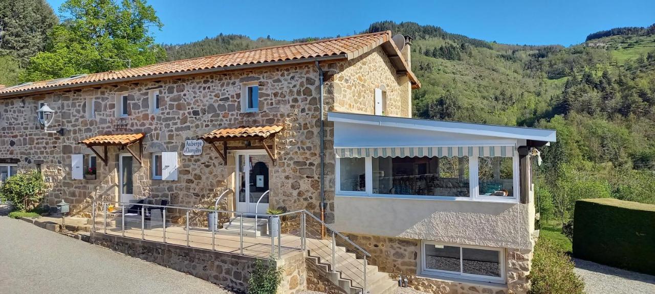 Saint-Cierge-sous-le-Cheylard Auberge Le Champetre المظهر الخارجي الصورة